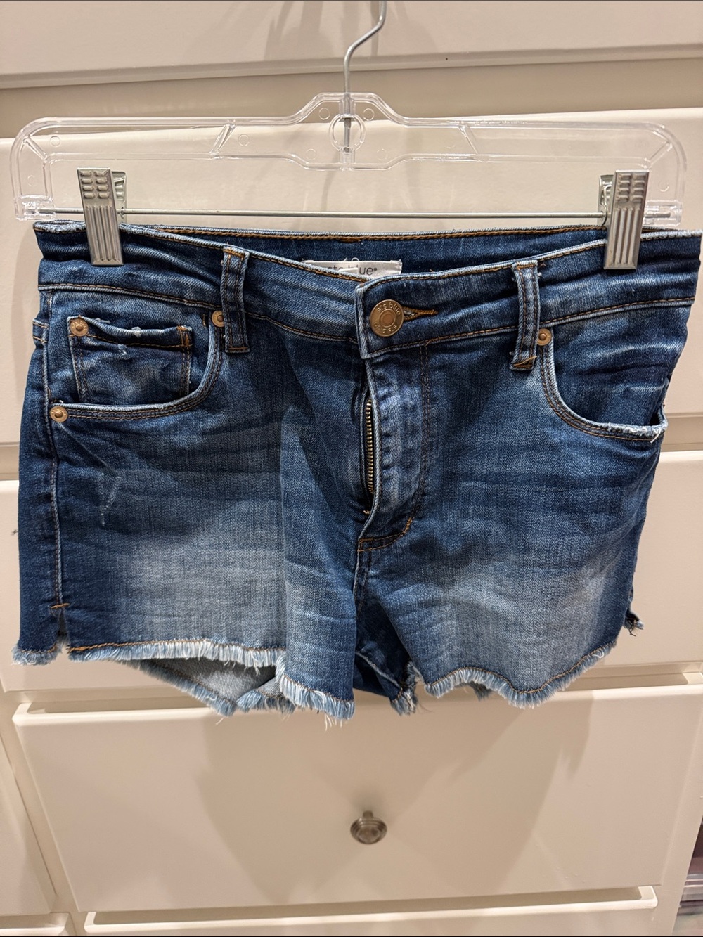 STS Blue dark wash denim jeans with contrast stitching - Picture 1 of 3